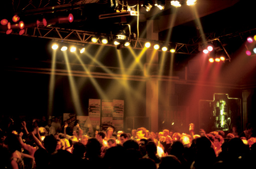 nightclub scene