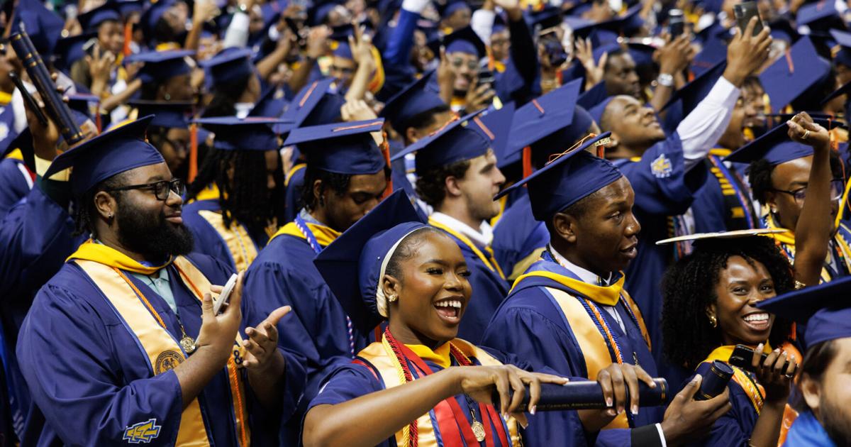 Ats Graduation A&T students celebrate graduation