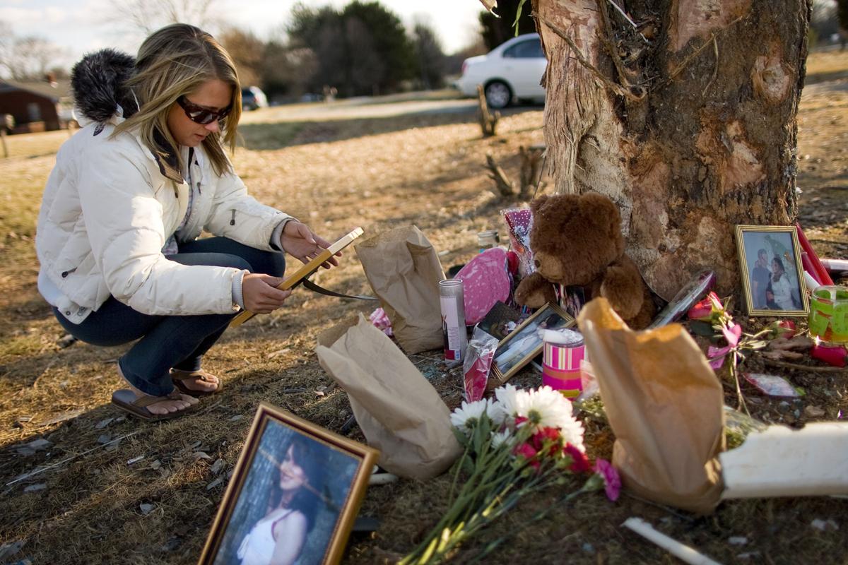 Friends Create Shrine At Site Of Fatal Wreck News Greensboro Com