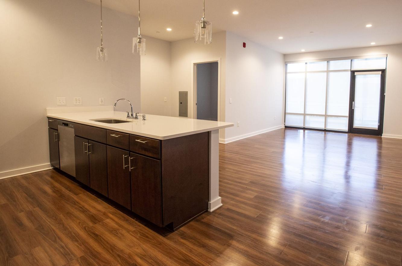 East Greensboro Bailey Village apartment complex at grand