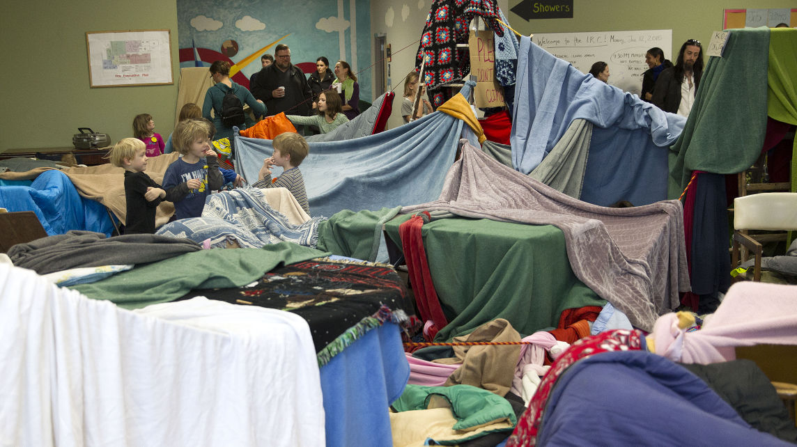 World's Largest (in Greensboro) Blanket Fort Gallery