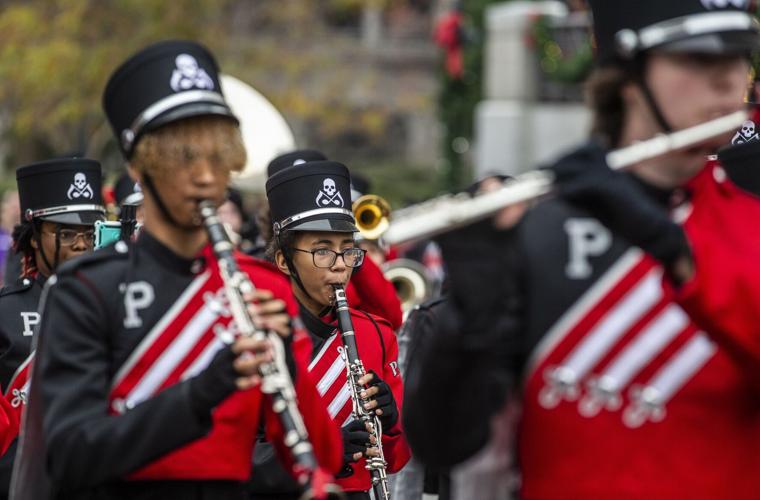 Gray sky doesn't dampen Greensboro's holiday parade