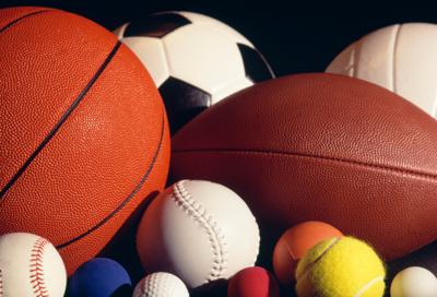 sports balls variety
