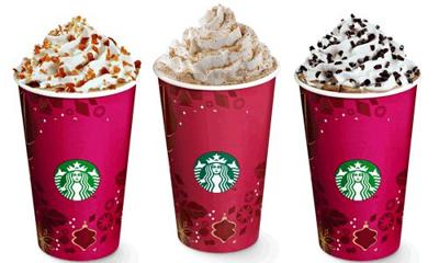 Starbucks Holiday Drinks
