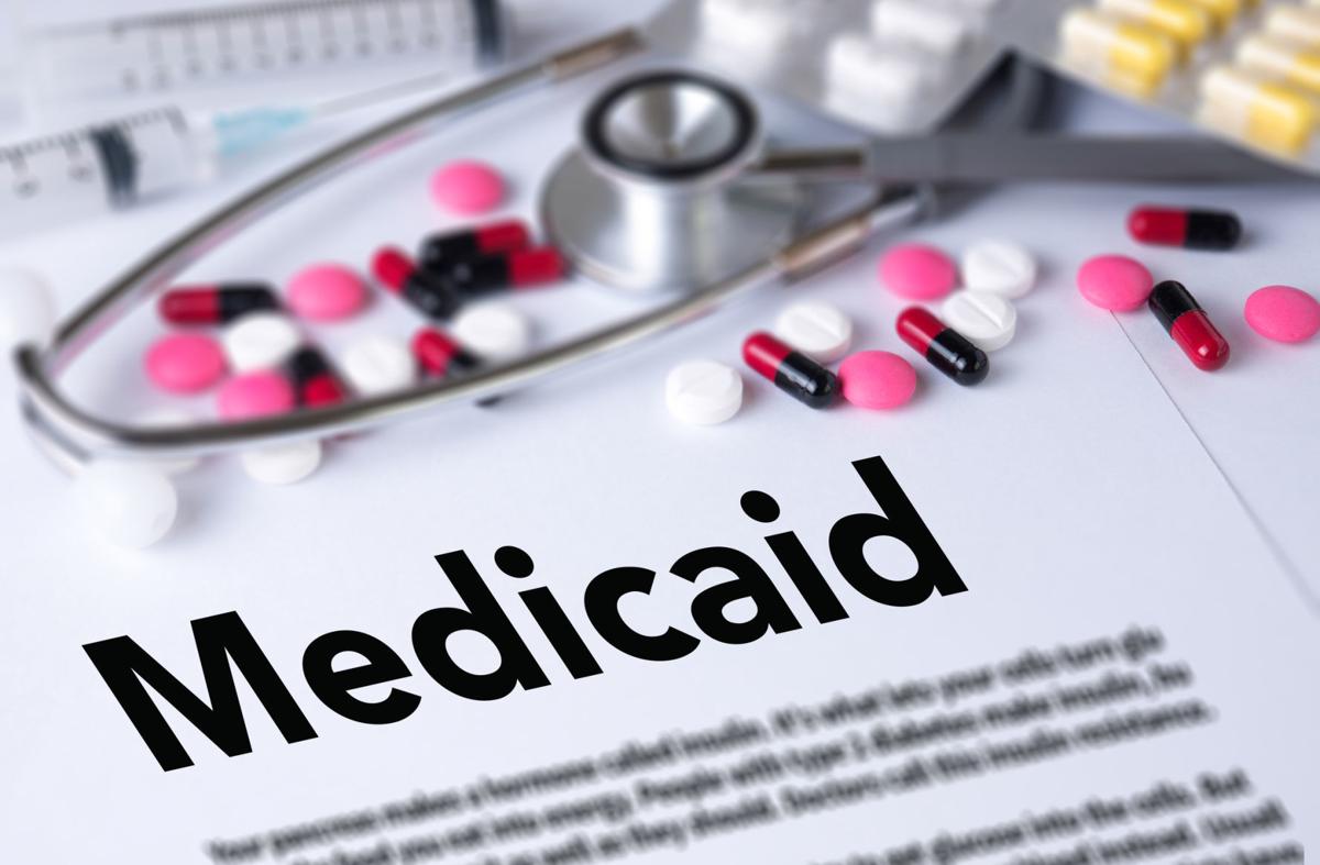 Medicaid Stethoscope and pills