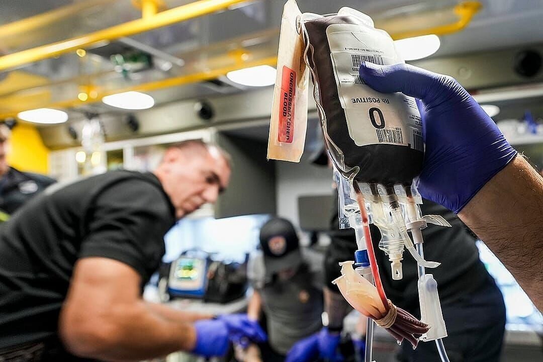 After a crash, can blood reach you in time?