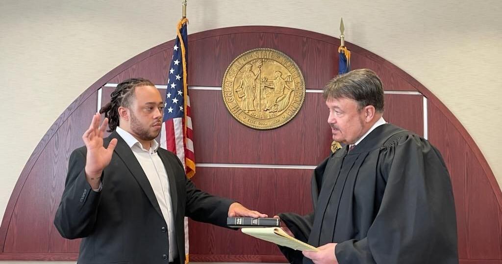 Elijah Simpson joins county government as deputy clerk