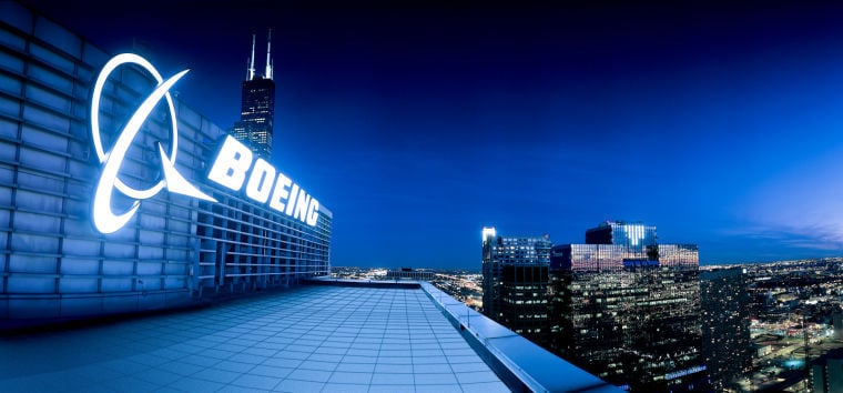 Boeing building