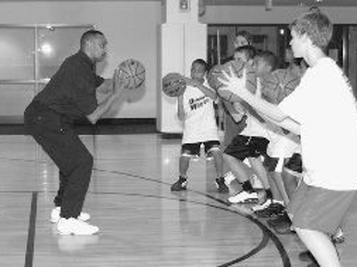 Former Professional Player Helps Build Hoop Dreams Community News Greensboro Com