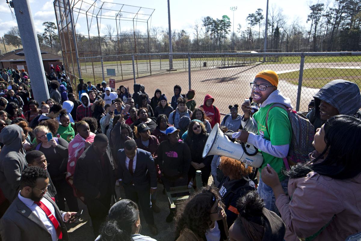 Student walkout at Ben L. Smith High School Gallery