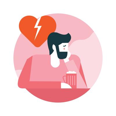 After a breakup, Valentine's Day can mean very different things to divorced parents and to their children.