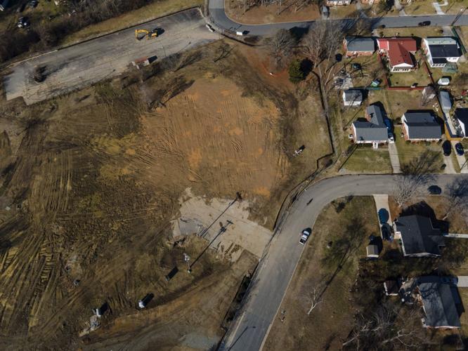 Peeler Elementary Demolition site