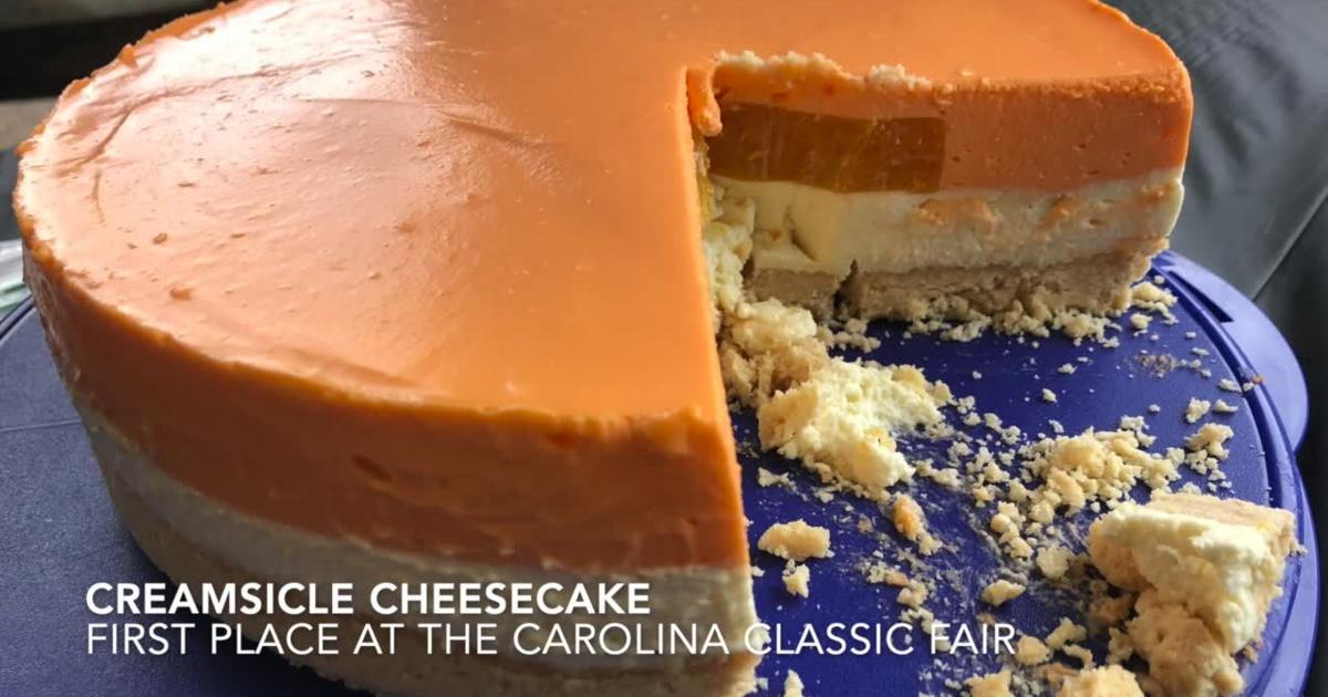 High Point woman's creamsicle creation wins cheesecake contest at the fair
