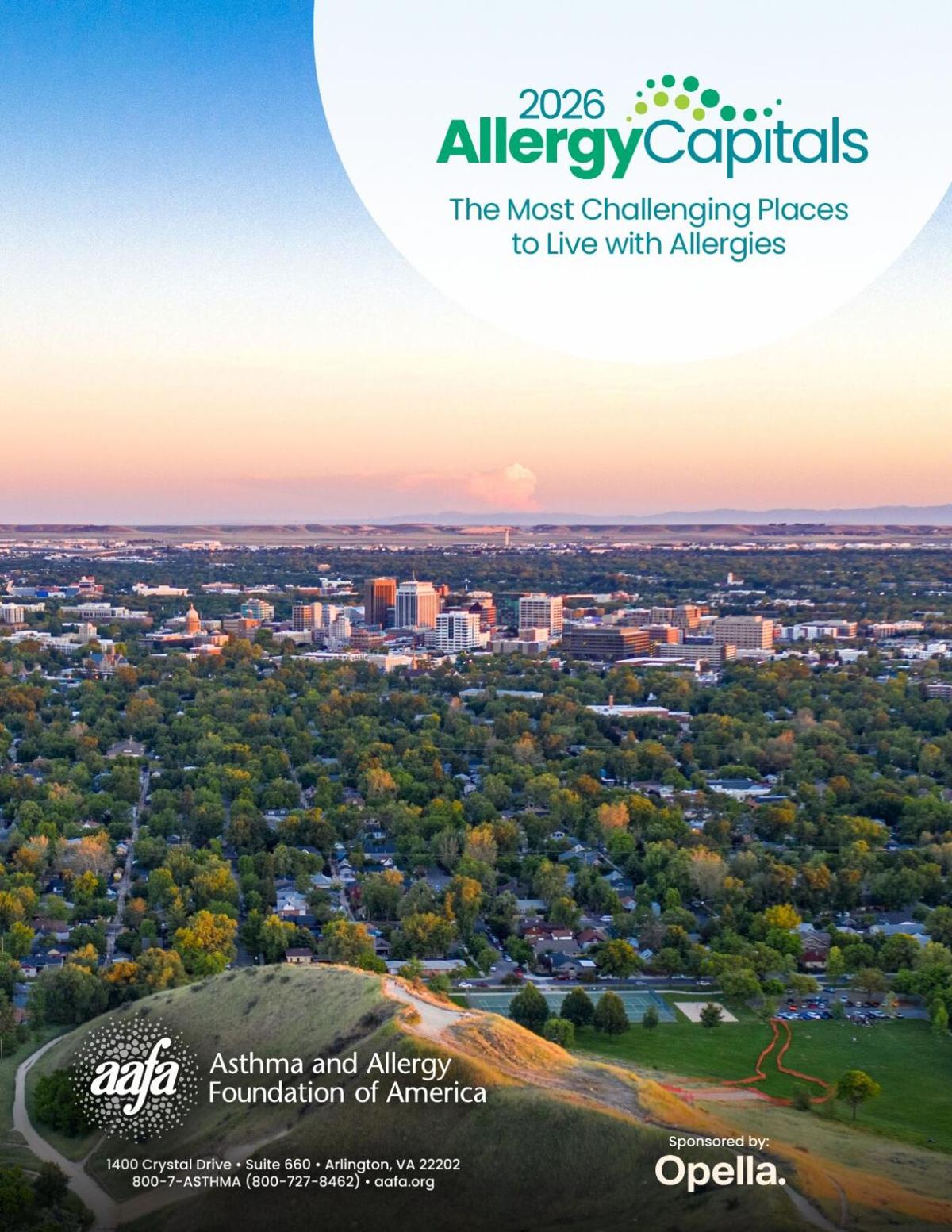 Read the full Asthma and Allergy Foundation of America’s 2026 Allergy Capitals report