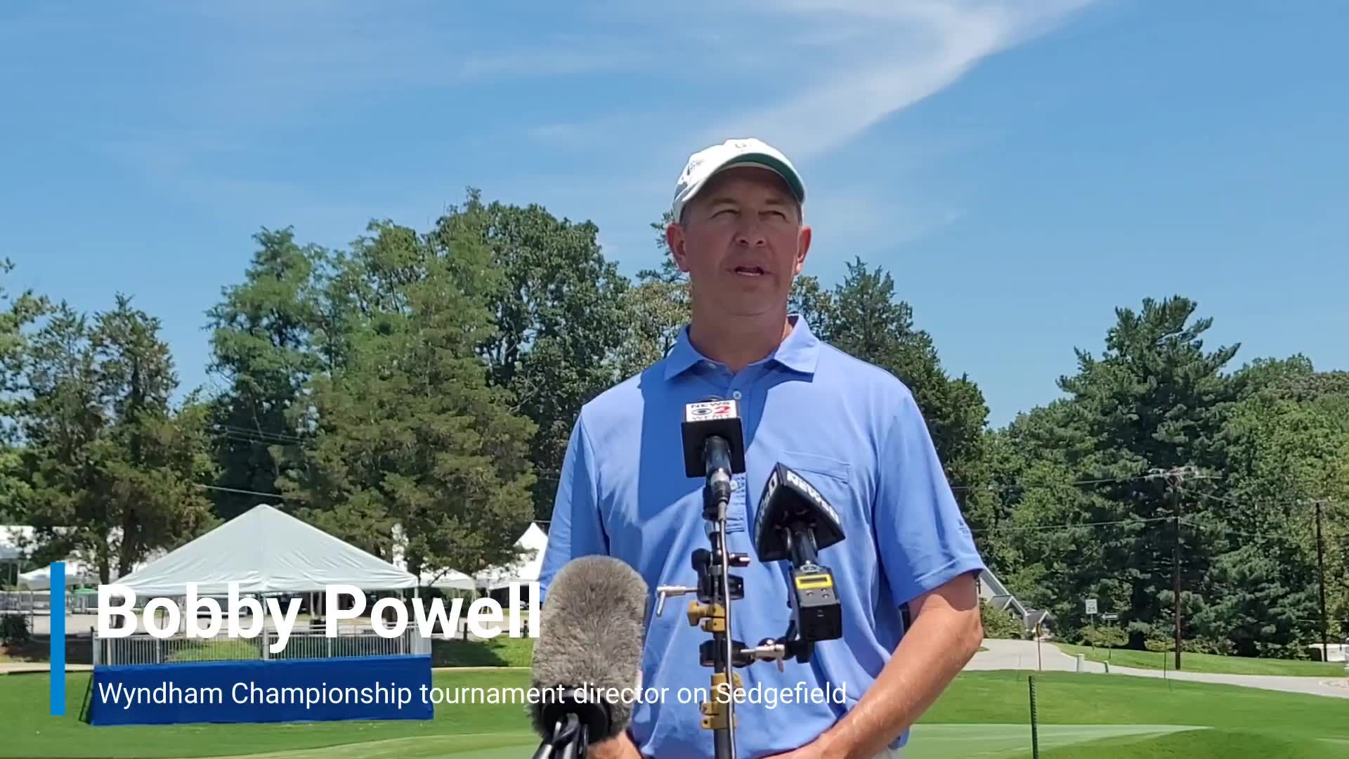 Bobby Powell, Wyndham Championship tournament director, on Sedgefield Country Club