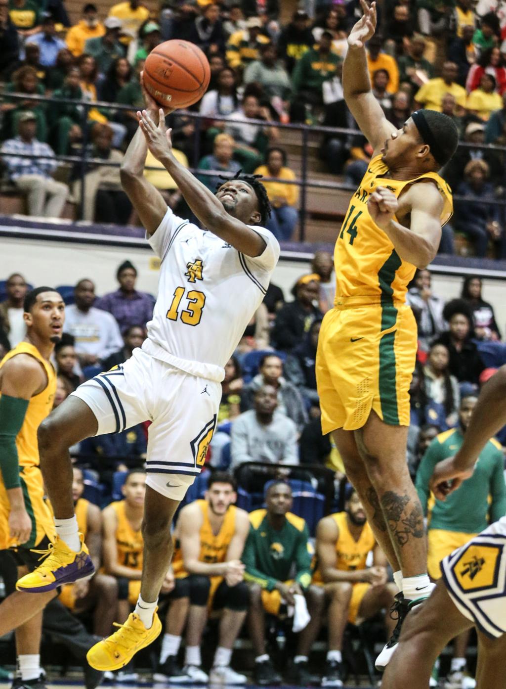 A T Moves Atop Meac Standings With Convincing Win Over Norfolk