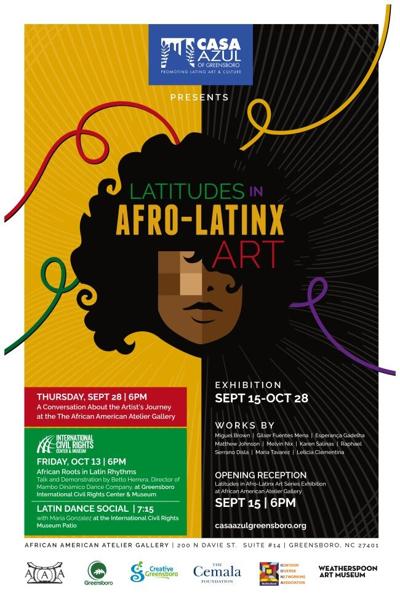 Sept. 28: Latitudes in Afro-Latinx Art Series, a Conversation about the Artist's Journey