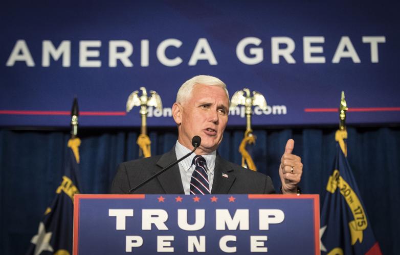 Mike Pence in Winston-Salem