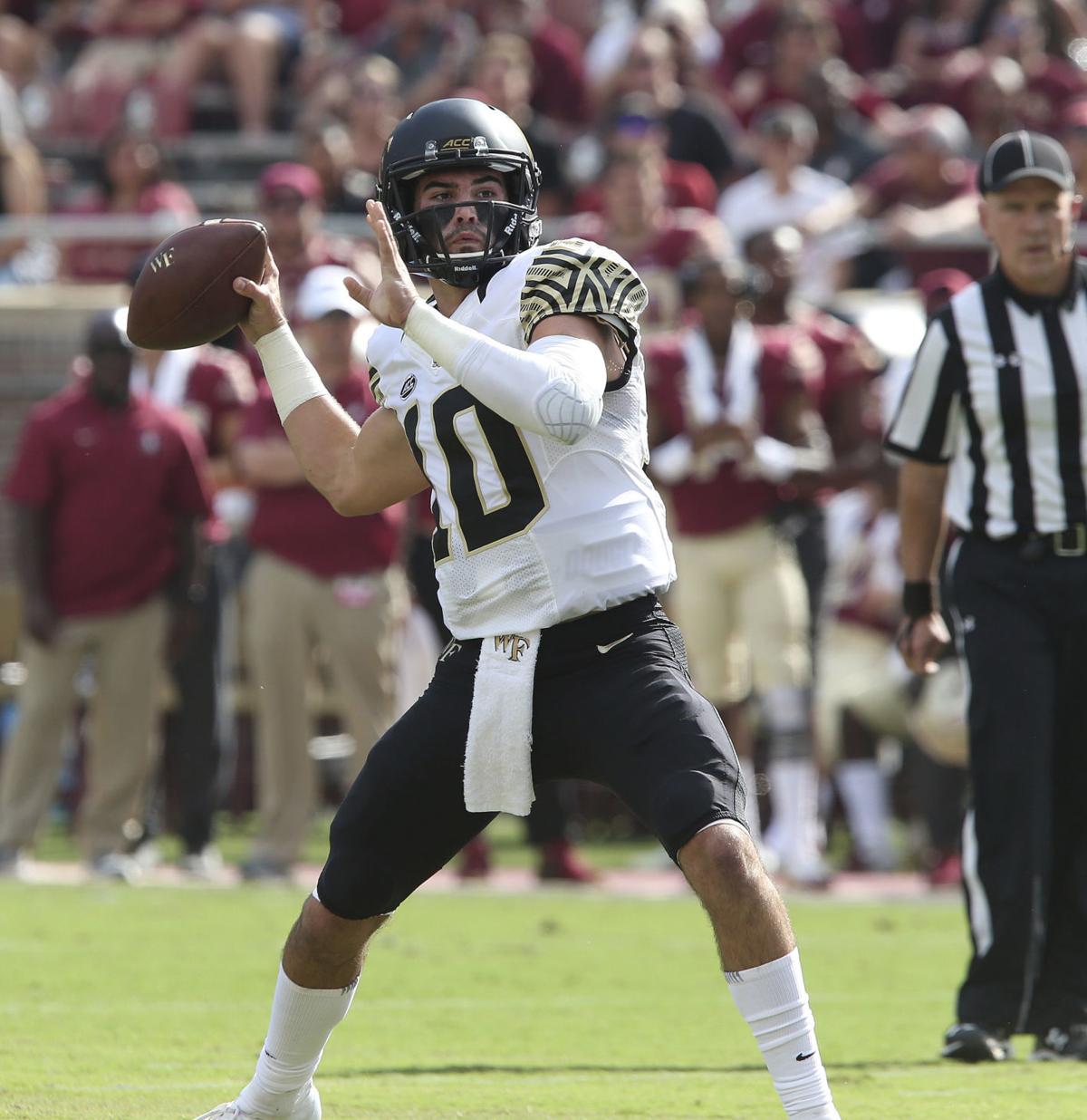 Wake Forest’s rookie quarterback has ties to Reidsville football program