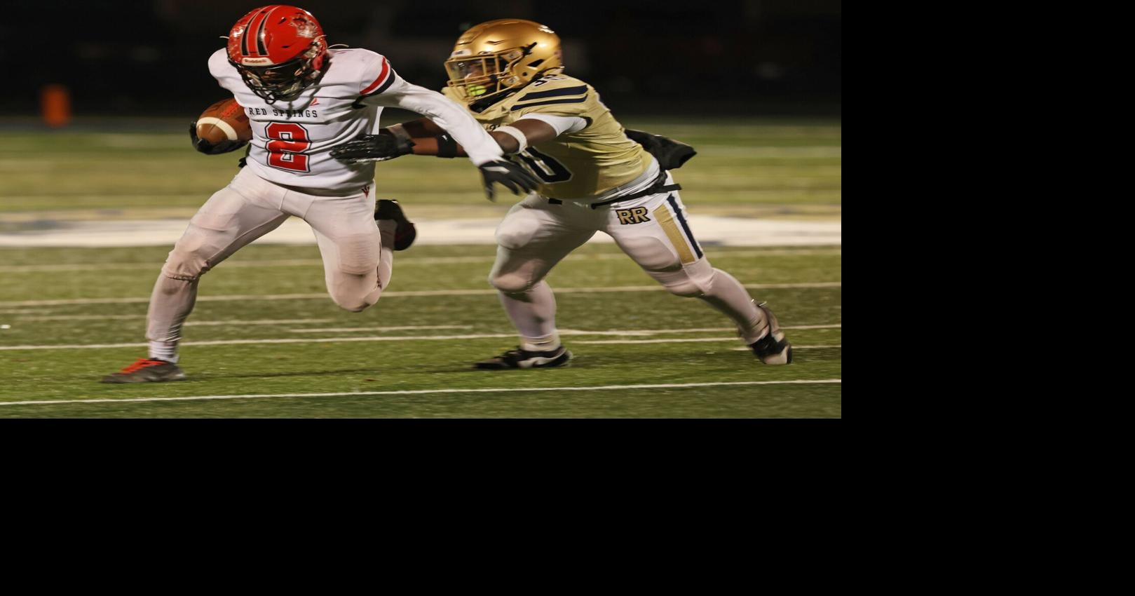 Rockingham's Reidsville football vs East Wayne playoff score