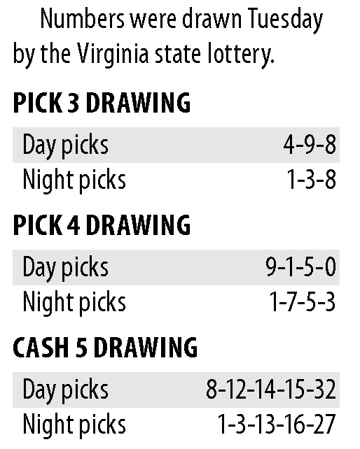 va lotto pick 3 day