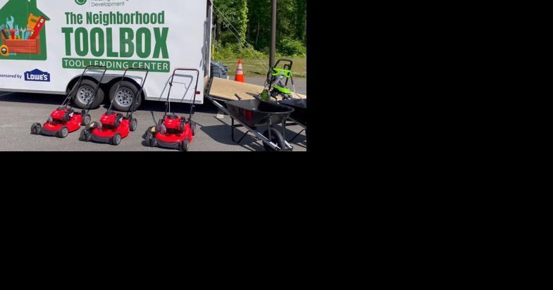 Need a pressure washer A lawn mower You can borrow these tools and more from the City of Greensboro and the price is definitely right