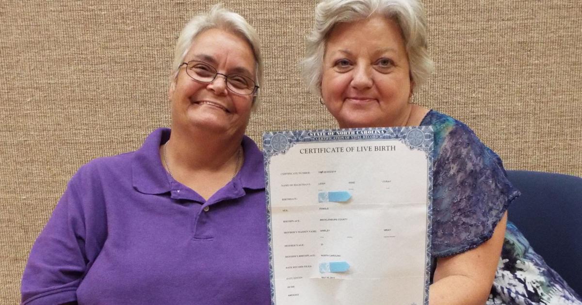 Ann Fish Rockingham Ann Fish: Family History Center helps woman track elusive birth certificate