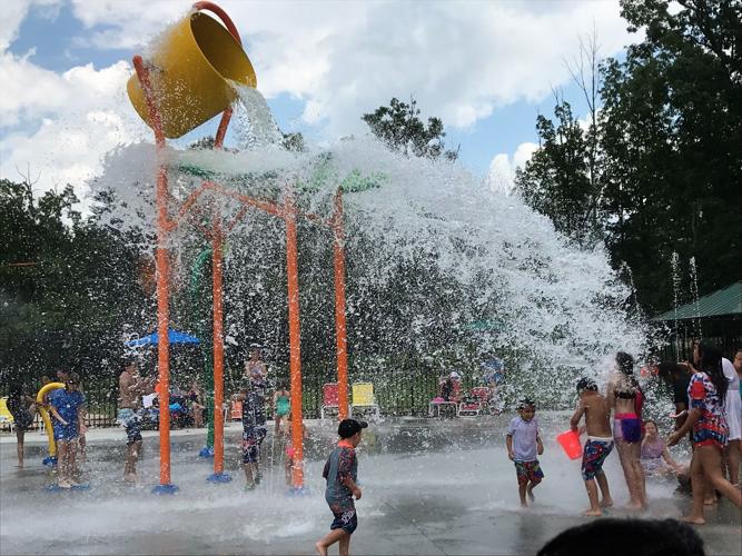 Making a splash Freedom Park Splash Pad in Eden draws visitors
