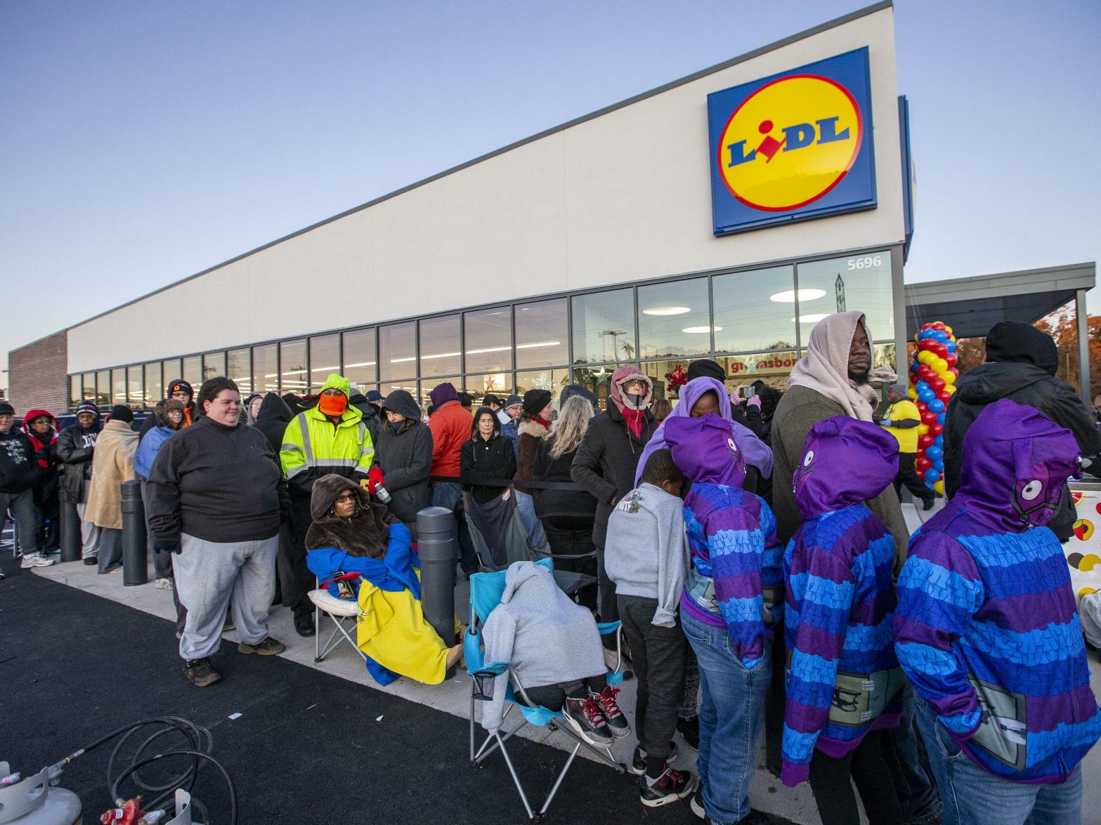 Greensboro Residents Eager For Heat And Hot Deals Open Their