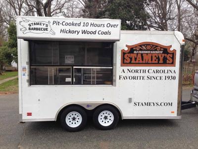 Stamey's Barbecue Trailer