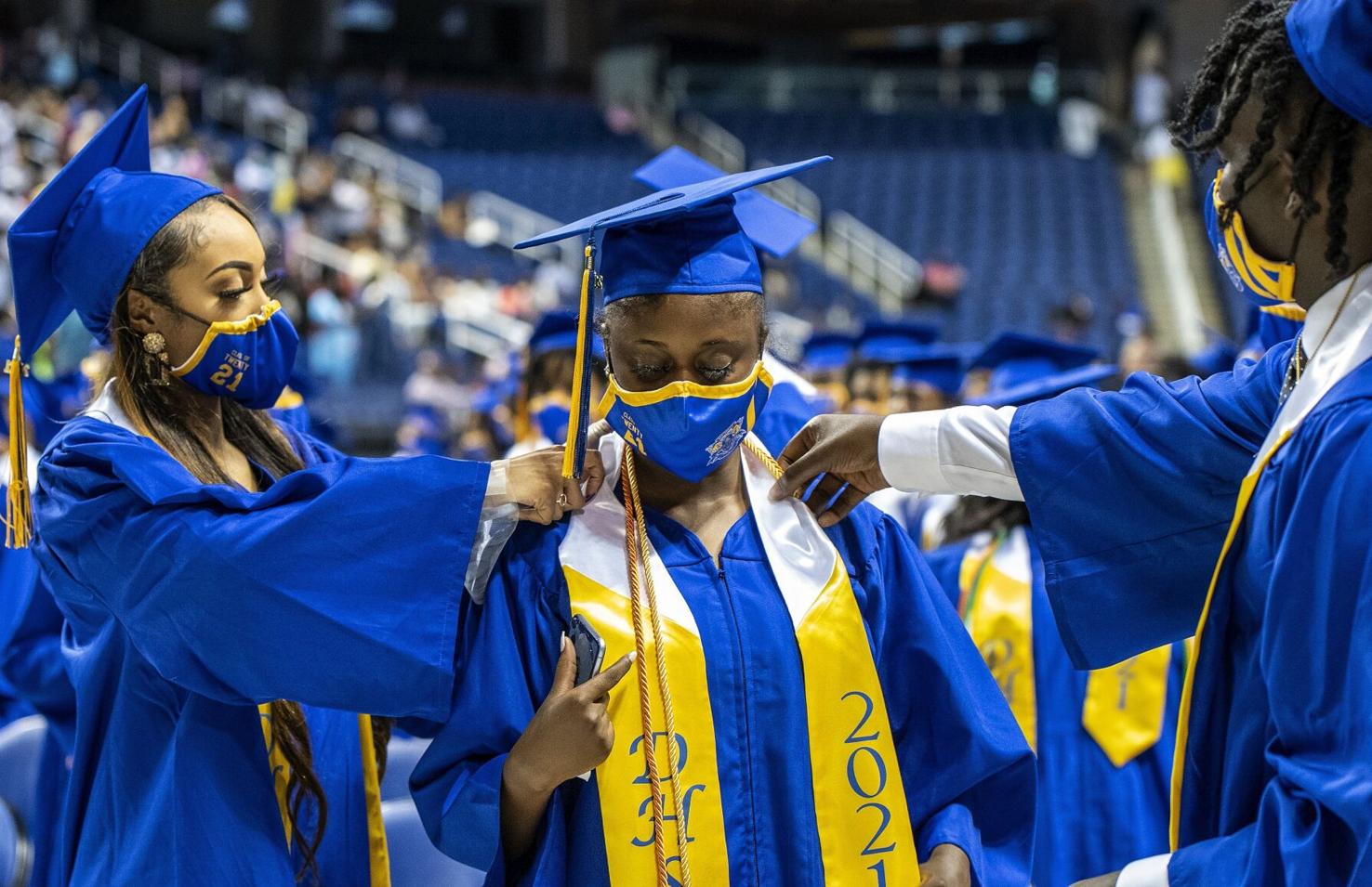 Photos Dudley High School 2021 Commencement ceremony