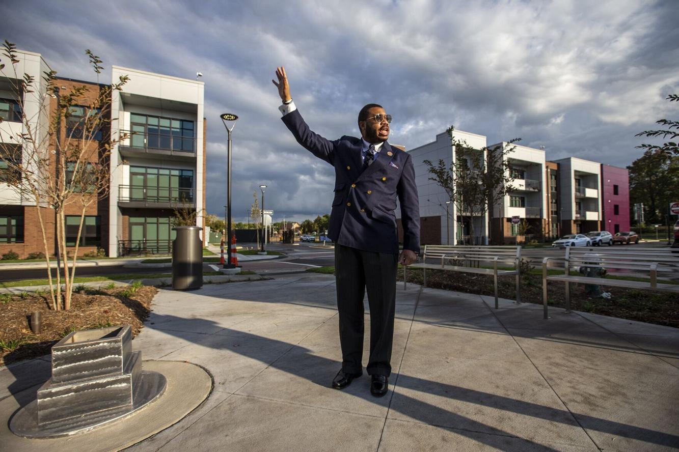 East Greensboro Bailey Village apartment complex at grand