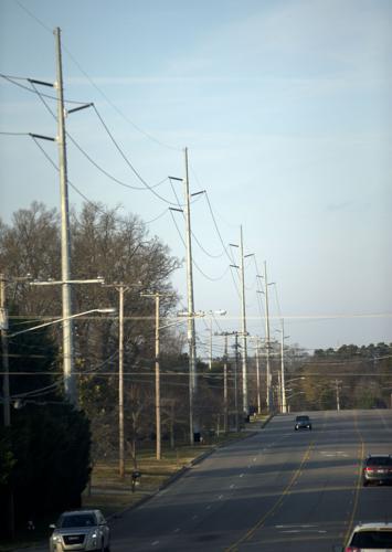 Unsightly Poles Being Put Up in High Point Neighborhood
