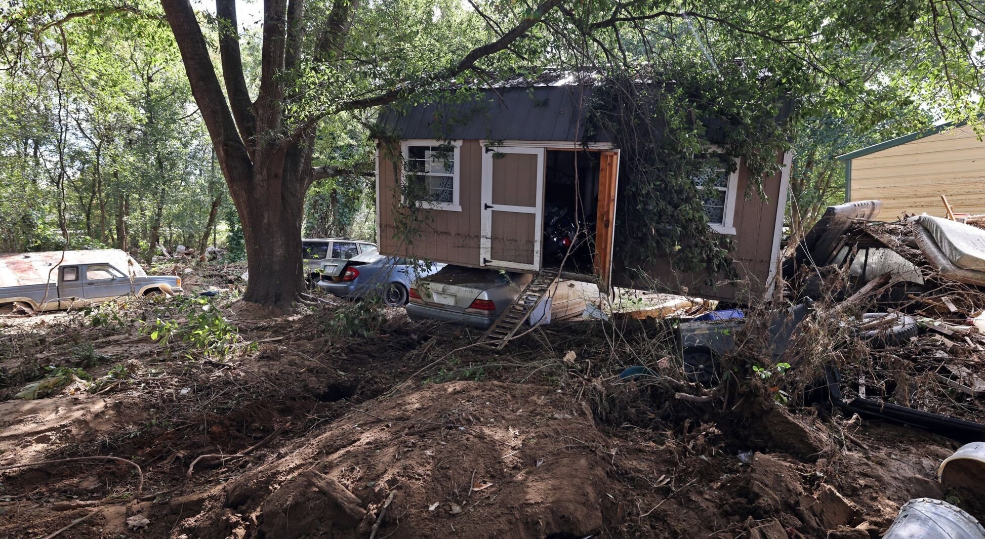 PHOTOS: Old Fort, McDowell County Destruction And Recovery From ...