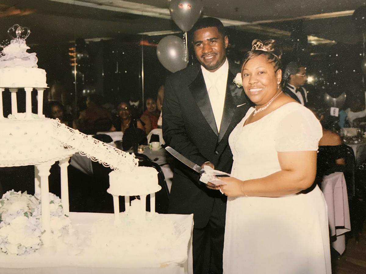 Anthony George Renee George wedding photo 2007