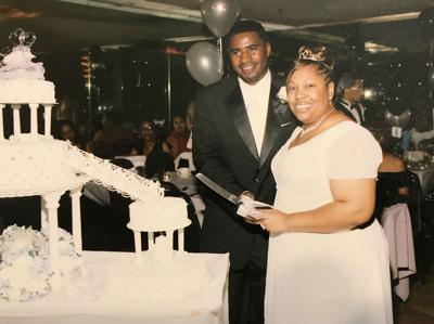 Anthony George Renee George wedding photo 2007