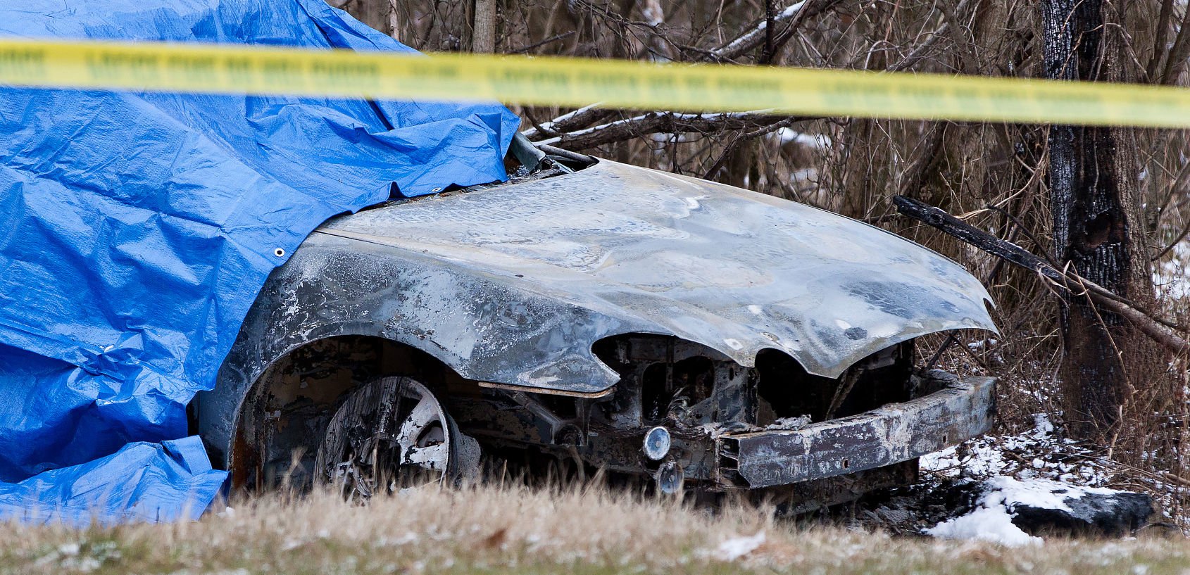 Woman toddler found dead in a burned car ruled homicides