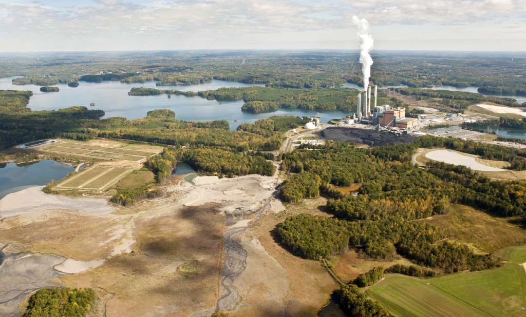 Pine Hall Road Ash Landfill across from Belews Creek Steam Station
