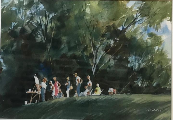 Maggie Fickett "Painting Class"