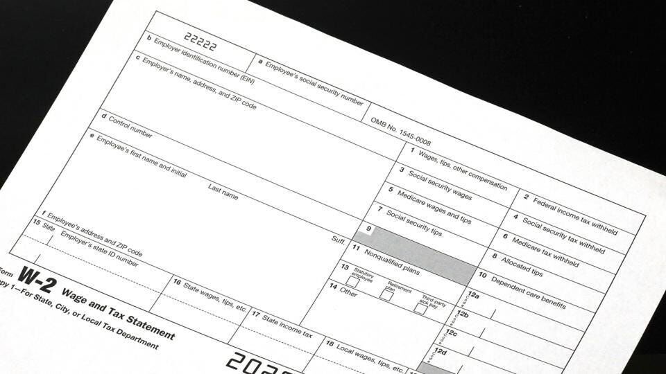 What Is A W 2 Form Everything You Need To Know