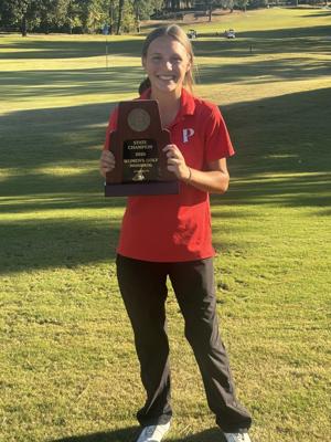 Lily Cochran Wins 7A Girls Golf State Championship in Playoff