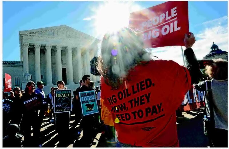 Justices consider climate litigation