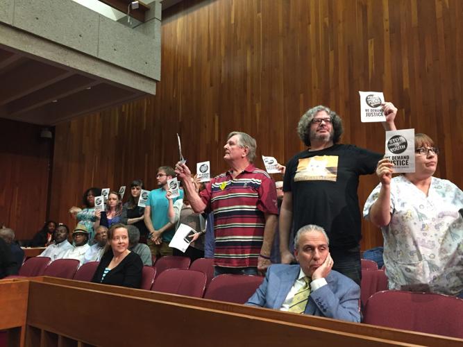 Jose Charles protest
