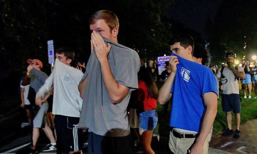 Silent Sam protest Aug. 30, 2018