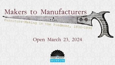 March 23 opening: Makers to Manufacturers