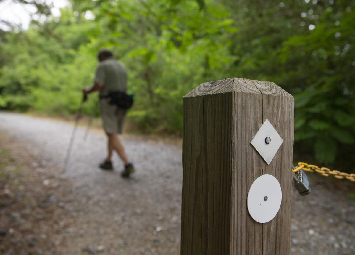 Hiking On Cascade Preserve Trail Near Oak Ridge Gallery
