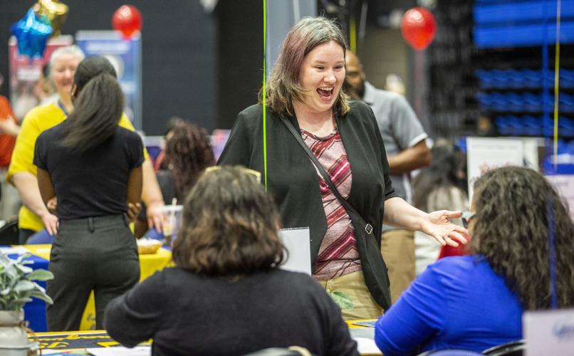 Guilford County Schools holds teacher job fair