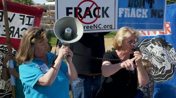 Fracking protest 082514