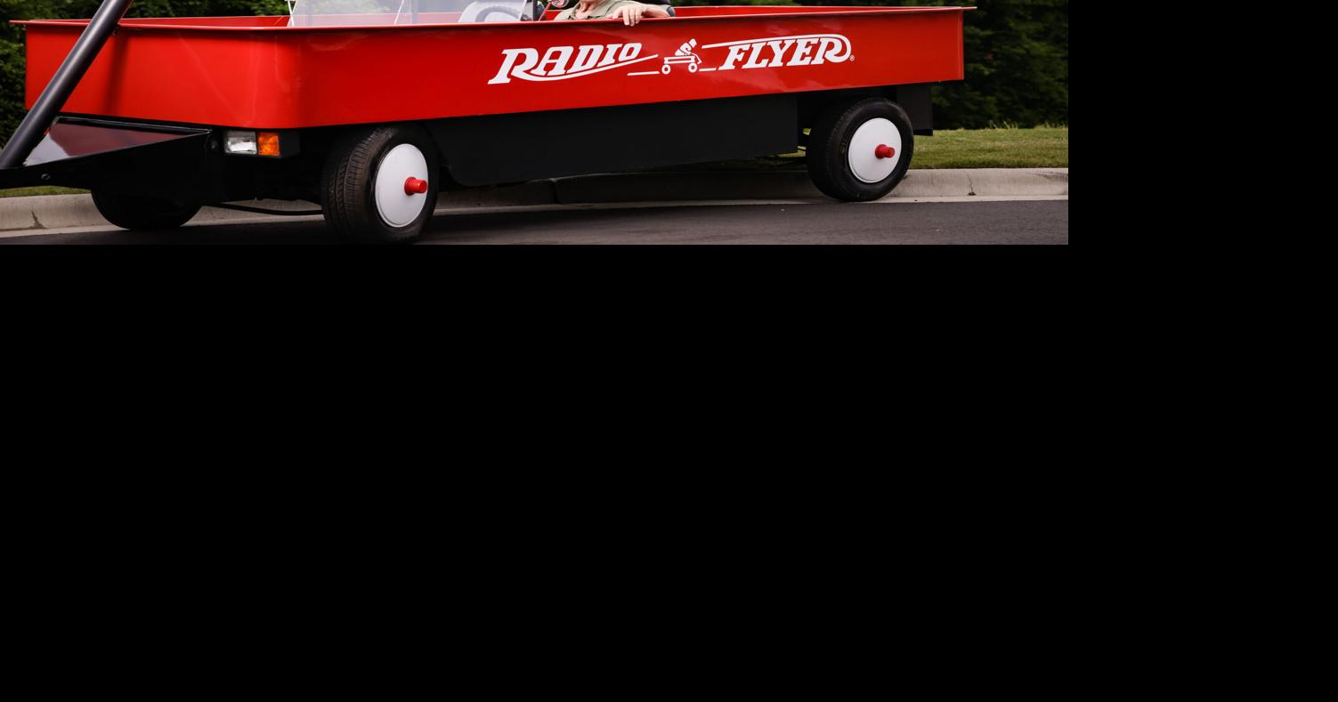 Have you seen the giant Radio Flyer on Triad roads? Here's your chance to own it Jun 14, 2025 5 sec ago