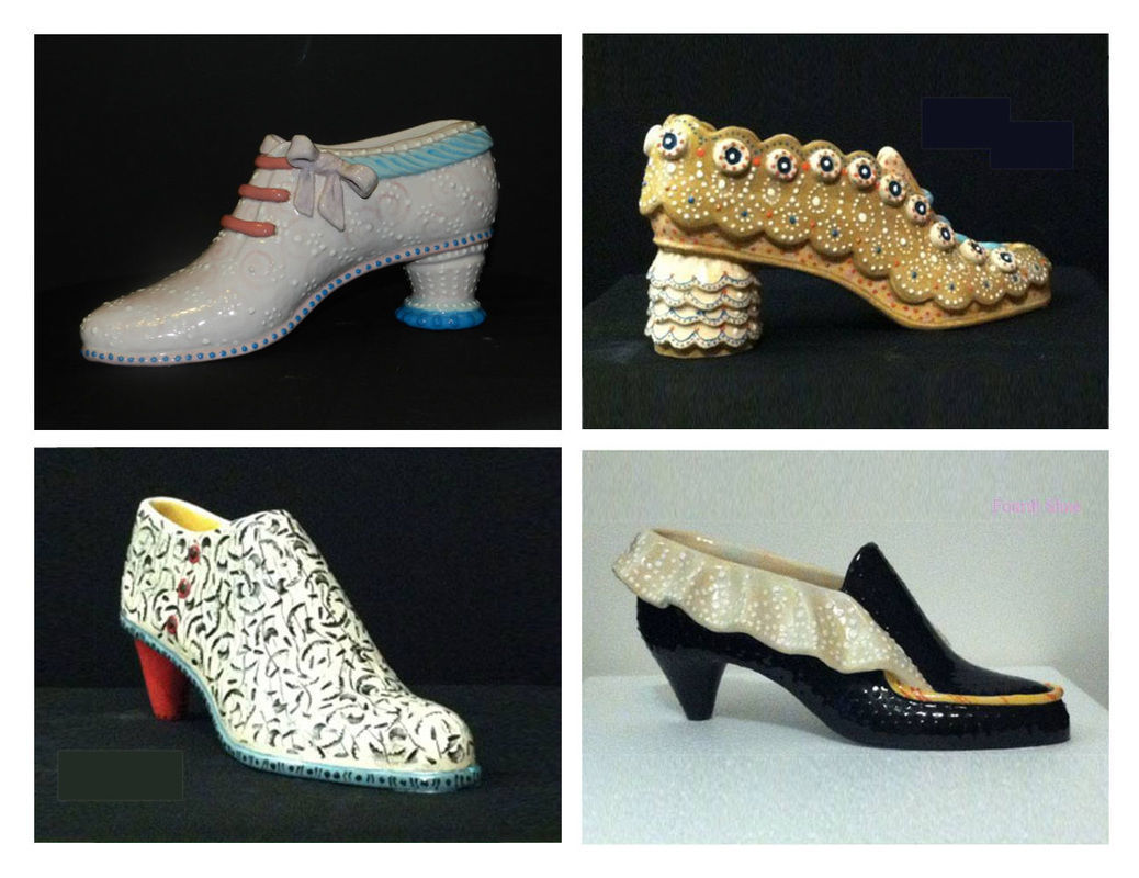 Clay shoe | Ceramic shoes, Shoes, High school ceramics
